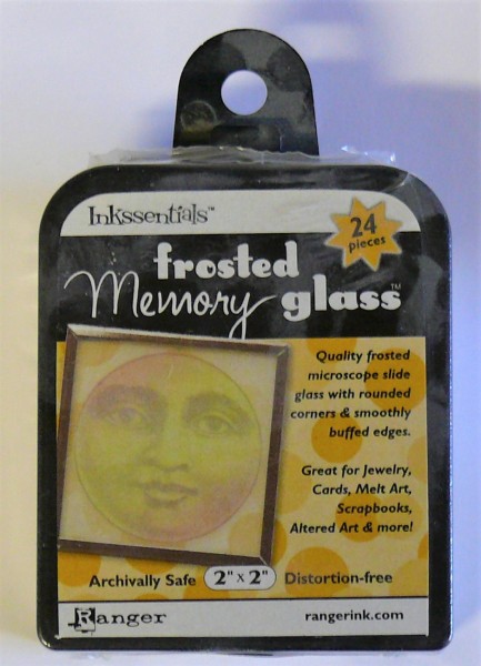 Memory Glass frosted - 2" x 2"