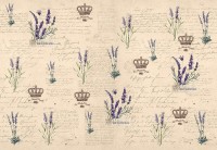 Decoupagepapier "Lavendel" 1 Decoupagepapier "Lavendel" 1