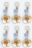 6 Weihnachtskugelanhänger 2024 6 Weihnachtskugelanhänger 2024