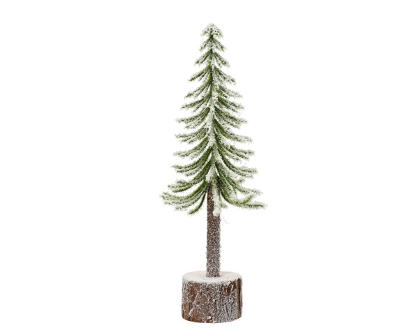 Deko Tannenbaum mit Fuß - 25 cm K687262