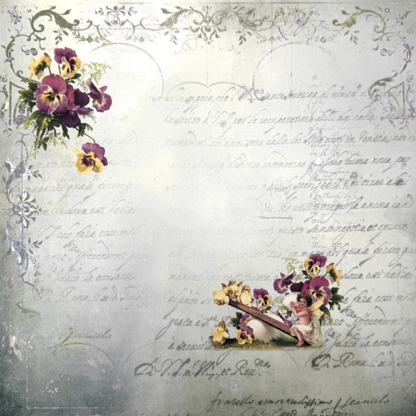 Designpapier "Ostertüten" 1