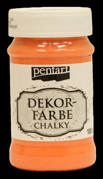 Dekor-Farbe chalky - orange
