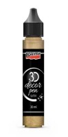 3D Decor Pen Glitter - Gold P35160 3D Decor Pen Glitter - Gold P35160