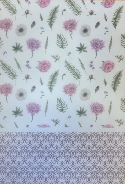 Decoupagepapier "Garten 2"