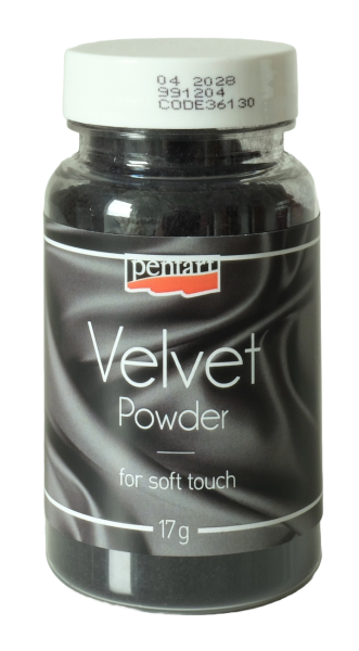 Velvet Powder - Schwarz