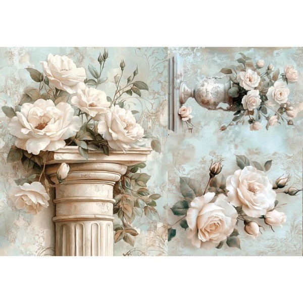 Decoupagepapier "Garten" 3