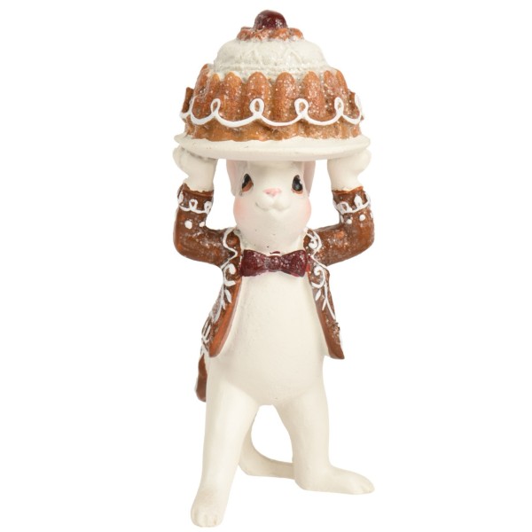 Maus mit Kuchen Junge 11,5 cm K704497b