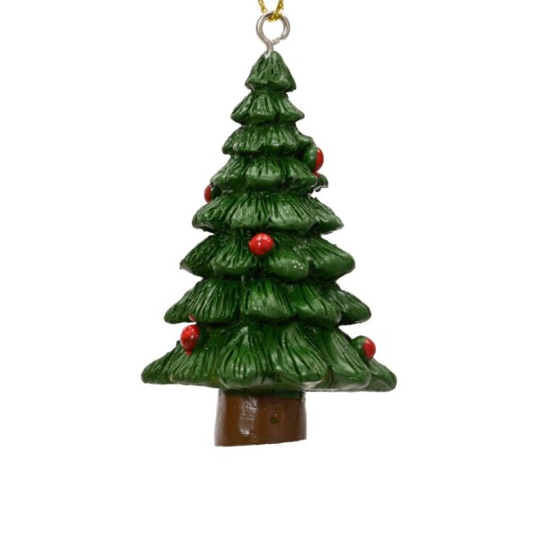Deko Figuren f. Weihnachten "Tannenbaum" - 7,5 cm K371901-f