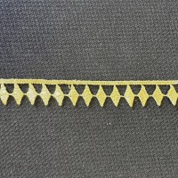 Dekoband "Diamanten" 1,8m - Gold LBM432 LBB-072 Dekoband "Diamanten" 1,8m - Gold LBM432 LBB-072