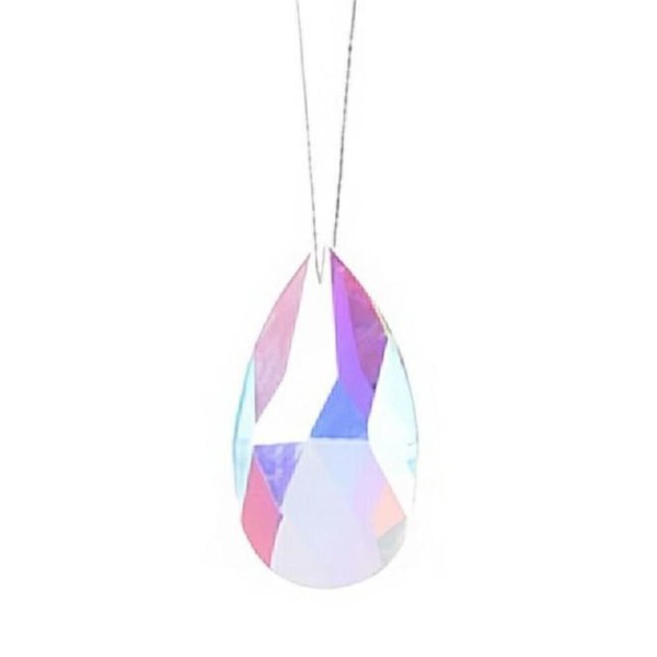 Dekorativer Kristall 7,5cm - Transparent Form 1