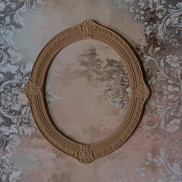 Holzrahmen "Oval" 19x16cm D2789