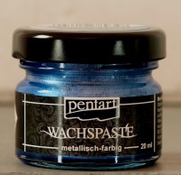 Wachspaste metallisch - Blau Wachspaste metallisch - Blau