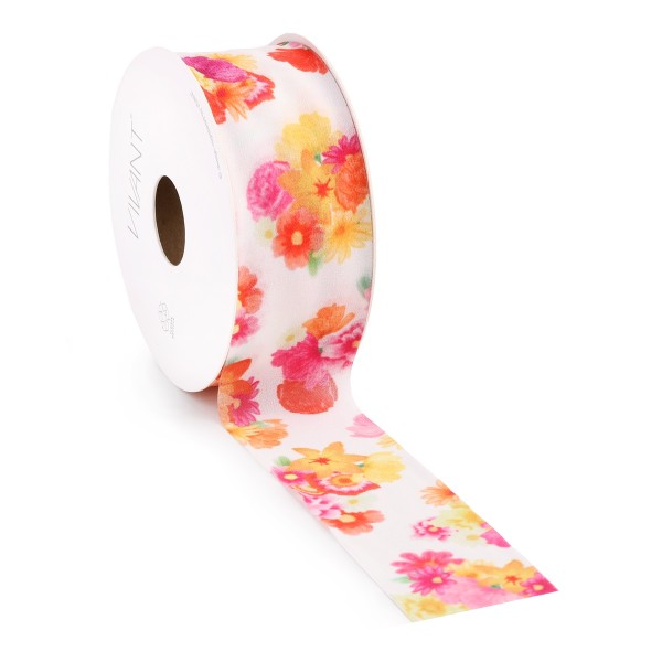 Dekoband "Flowerjoy" 20m - Multicolor 1580.2040.90