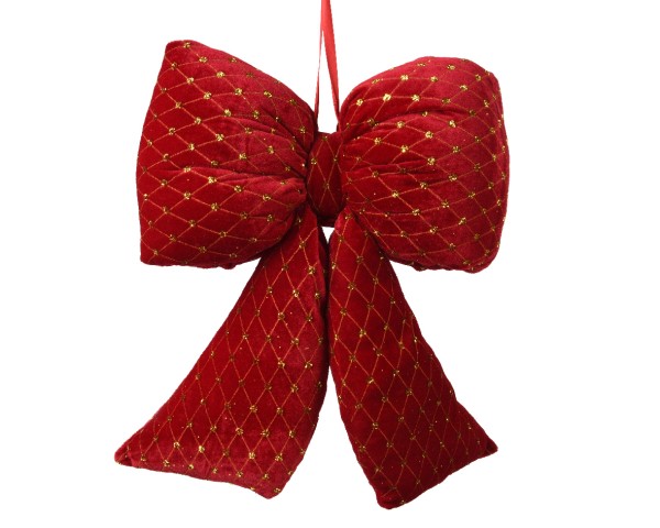 XXL Schlaufenkissen 33x37cm - Rot