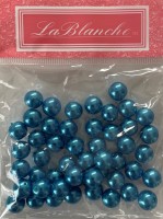 50 Glasperlen Blau 50 Glasperlen Blau