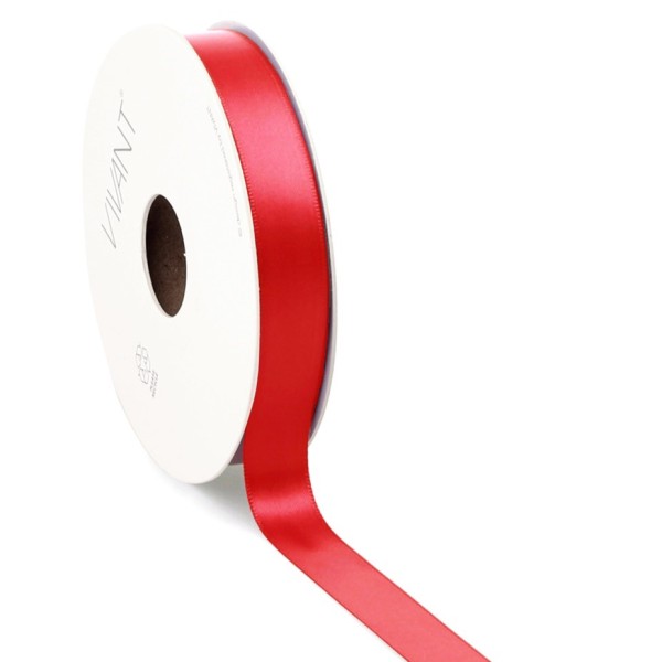 Dekoband "Double Face Satin" 25m - Rot V3301.2516.20