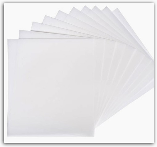 Transparentpapier "Blanko" (10 St.)