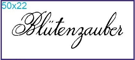 Stempel "Blütenzauber"