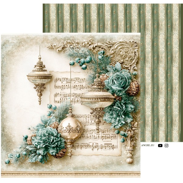 Designpapier "Viktorian Christmas" 2 LBA358