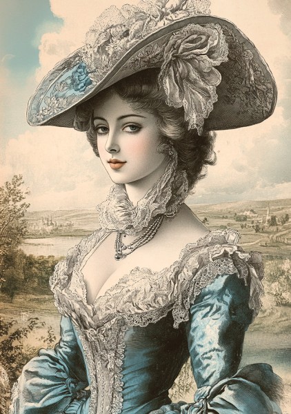 Reispapier "Josephine" 2
