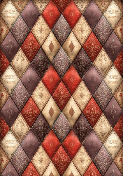 Reispapier "Harlekin" 5 LBD509