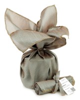 Dekotuch "Dupioni" - dunkelsilber Dekotuch "Dupioni" - dunkelsilber