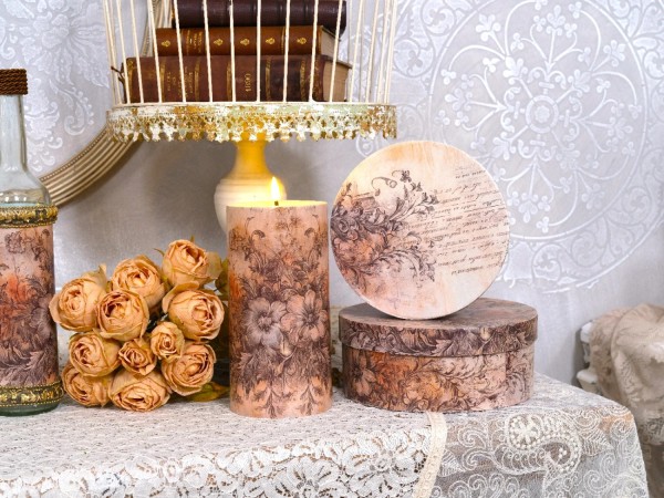 Decoupagepapier "Vintage Background" 2