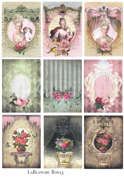 Natural Papier "Rosa III"