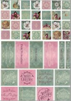 Keramikpapier "Merry Christmas" Keramikpapier "Merry Christmas"