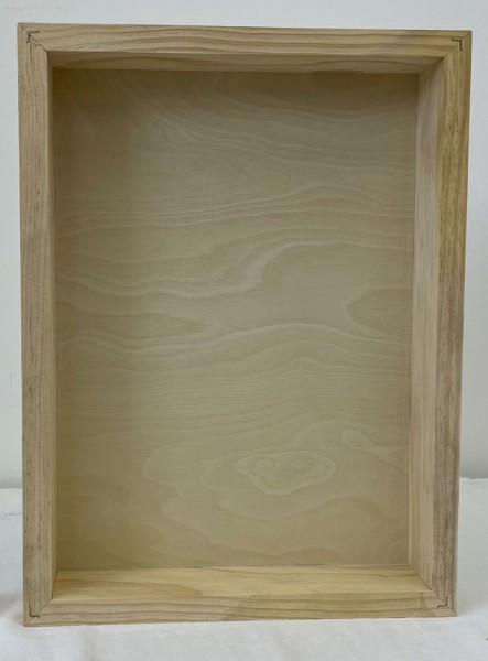 Shadowbox 30 x 40 x 6 cm Natur