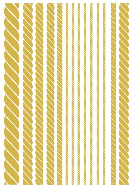 Gold Transfermotiv "Seile 2025" 1