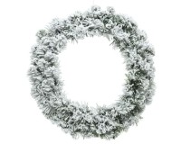 Weihnachtskranz mit Schneeoptik - 50cm - Variante 2 Weihnachtskranz mit Schneeoptik - 50cm - Variante 2