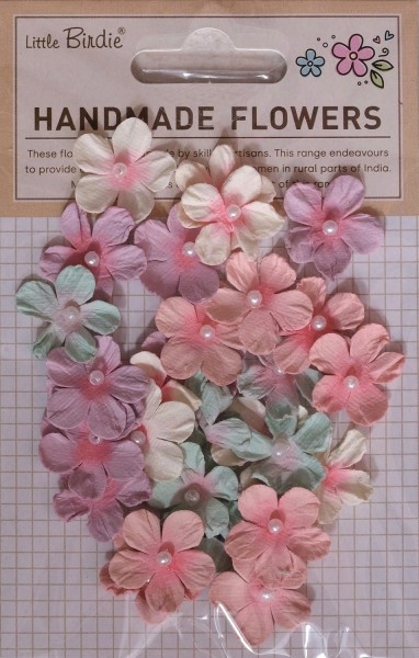 Papierblumen "Pearl Petits" Fairy Garden 30 St CR103052