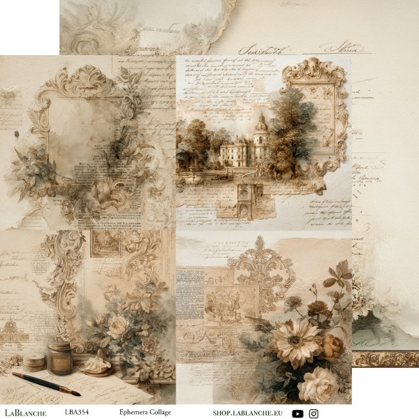 Designpapier "Ephemera" 2 LBA354e