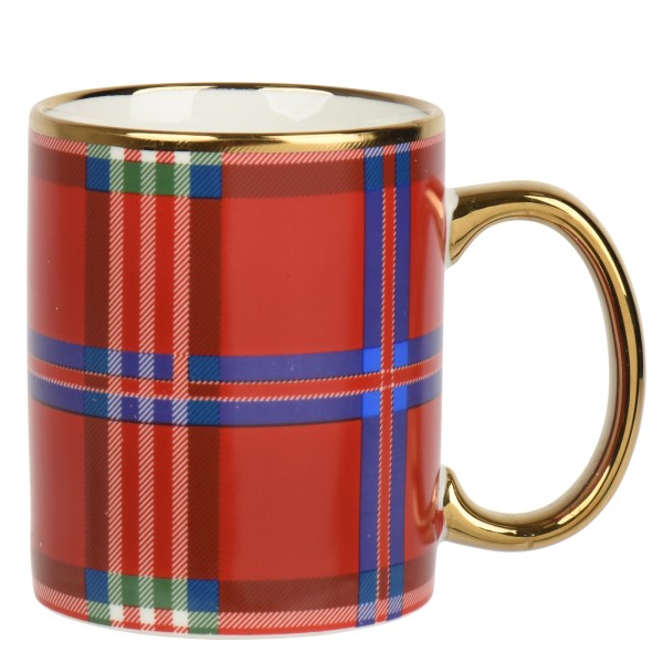 Kaffeetasse Tartan Muster K202107