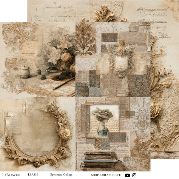 Designpapier "Ephemera" 4 LBA356e