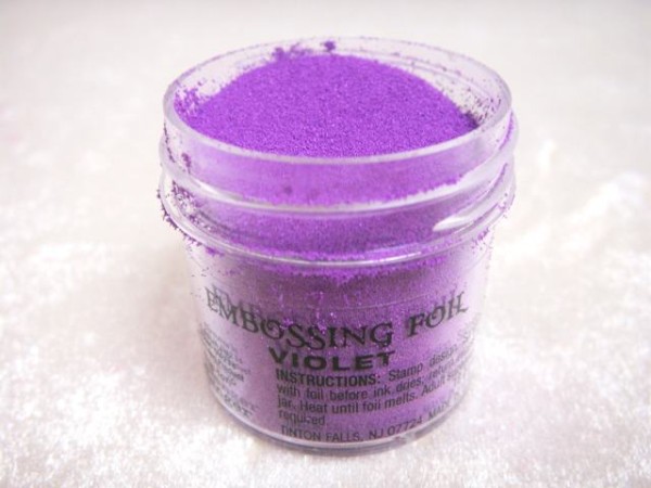 Embossingpulver - Foil Violet