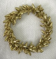 Miniatur Kranz Gold 5,5cm Miniatur Kranz Gold 5,5cm