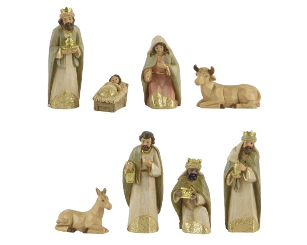 Weihnachtskrippen Box - 8 Figuren