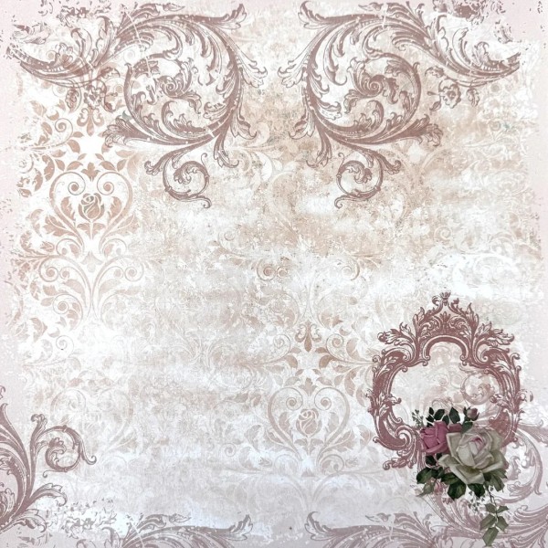 Designpapier "Antique Roses" 5