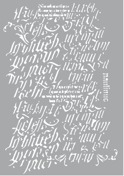 LB Schablone 30 - Schrift LBB-215