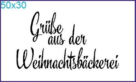 Stempel "Grüße..."