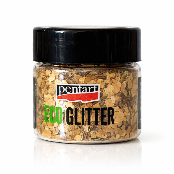 Eco-Glitter - Gold Confetti (sehr Grob) 50 gr P41119
