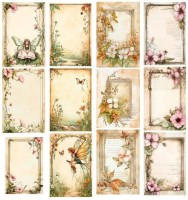 Tags "ENYA" (Fairies) 4 Stk. Tags "ENYA" (Fairies) 4 Stk.