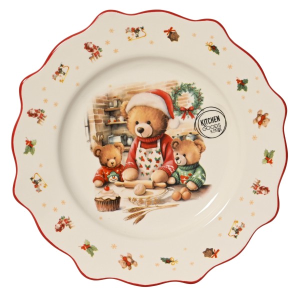 Frühstücksteller Keramik 21 cm"Teddy" K601097