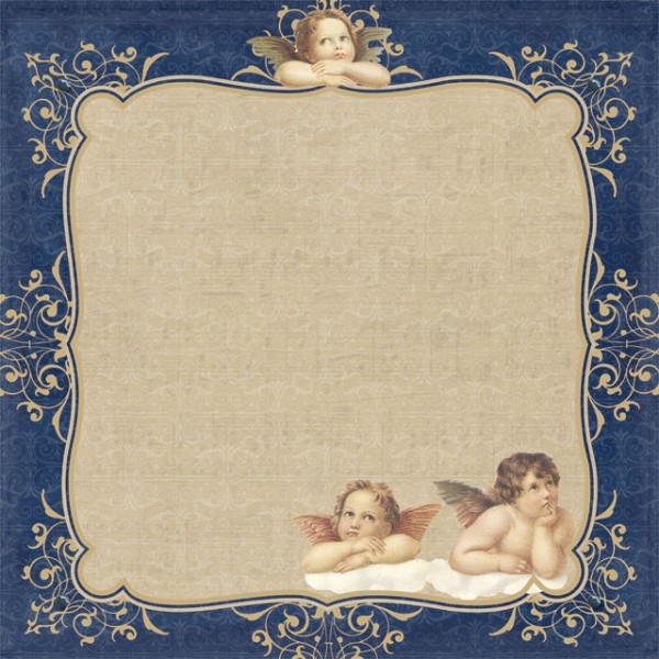 DCWV Designpapier "Engel" 4 (30 x 30 cm)