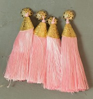 Quasten - Pink (4 St.) Quasten - Pink (4 St.)