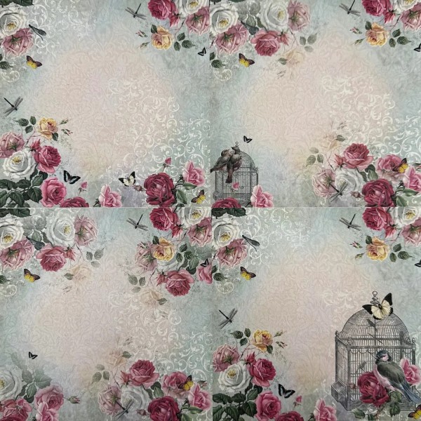 Designpapier "Dreamgarden" 3