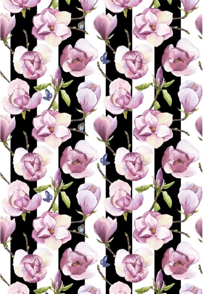 Decoupagepapier "Magnolie" 3