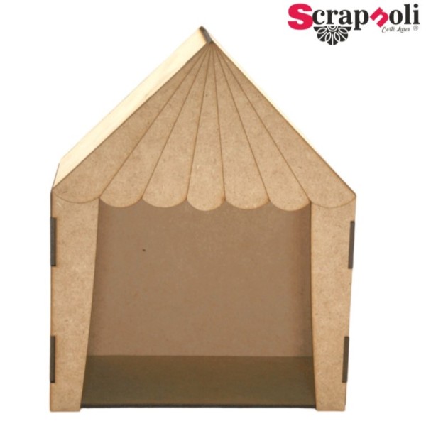 MDF DIY Circus Zelt 25 cm SMBV290S